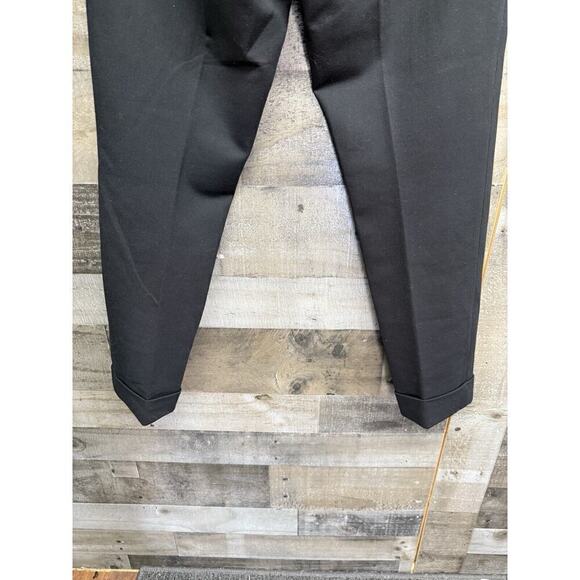 ATM ANTHONY THOMAS MELILLO Slim Pants In Black Size 12 Cuffed - Picture 5 of 7